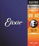 Elixir 12052 NanoWeb Electric Guitar Strings